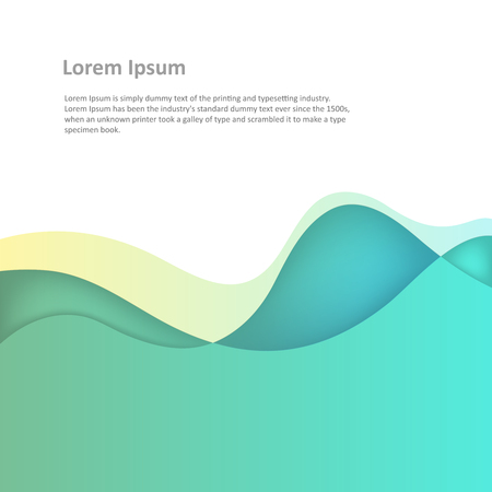 Vector abstract background. Gradient shapes background. Modern design.のイラスト素材