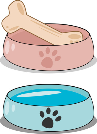 Dog foodのイラスト素材
