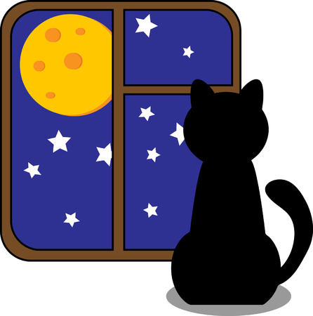 Cartoon cat のイラスト素材