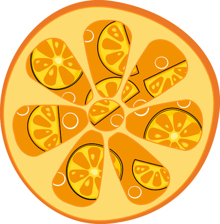 Orangeのイラスト素材