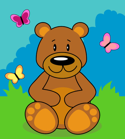 Cartoon bearのイラスト素材