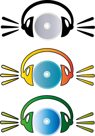 Headphones のイラスト素材
