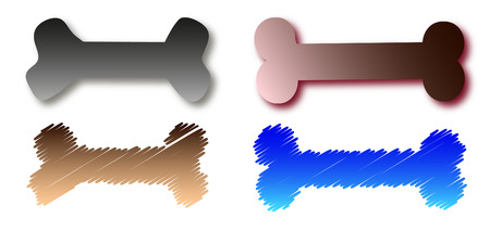 Creative design of  dog food  のイラスト素材