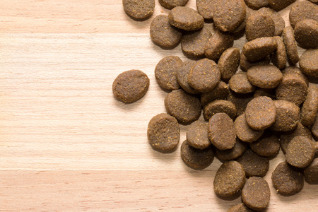 Dry  dog and cat food  