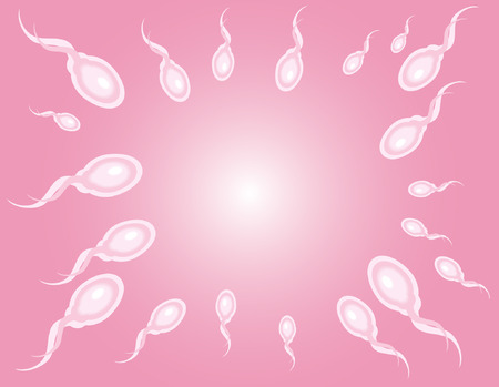Creative design of sperm  のイラスト素材