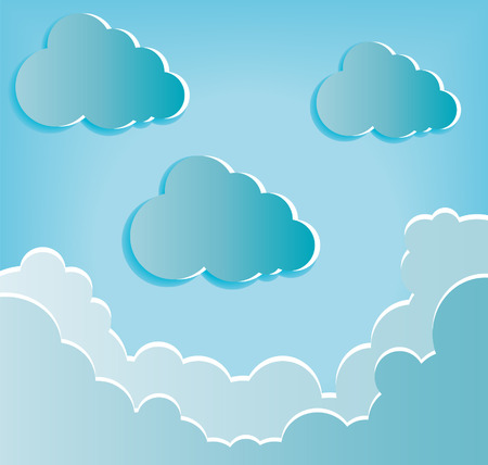 Creative design of cloud  のイラスト素材