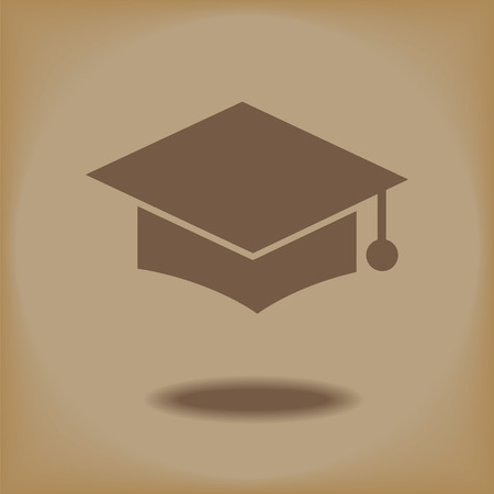 Creative design of education cap  のイラスト素材