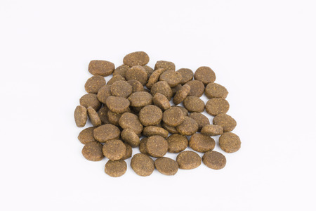 Dry  dog and cat food macro  