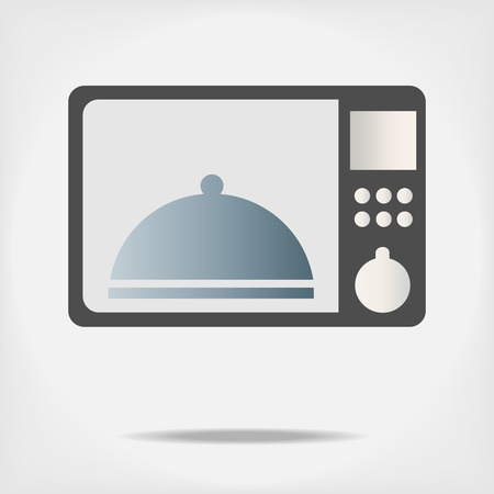 Creative design of microwaveのイラスト素材