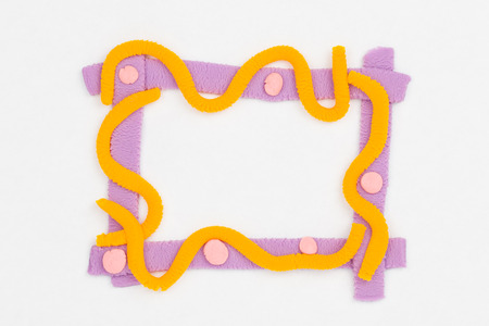 Plasticine frame 