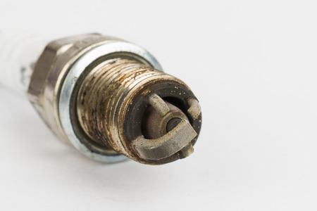 Spark Plug - Stock Image macro.の写真素材