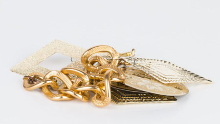 Homemade bead jewelry - Stock Image.の写真素材
