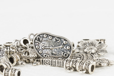 Homemade bead jewelry - Stock Image.の写真素材