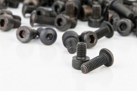 Computer screws - Stock image macro.の写真素材