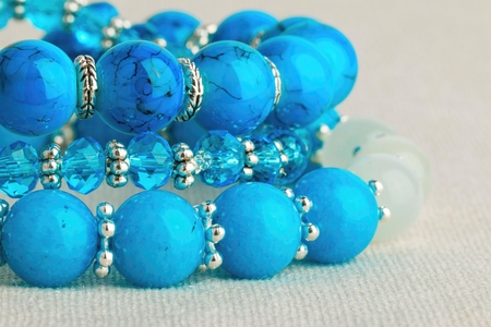 Beads jewelery.の写真素材