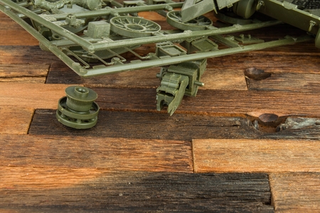 Part of plastic model kit - Stock image macro.の写真素材