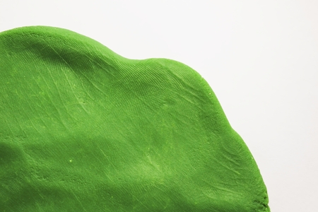 Handmade background from color plasticine. Macro shot.の写真素材