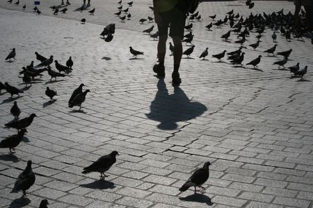 aloneの写真素材