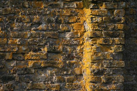 irish brick wall patternの写真素材