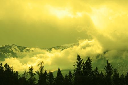 cloud abstractの写真素材