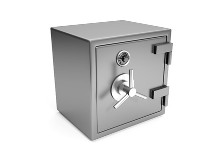 3d illustration: Cash safes closeupの写真素材