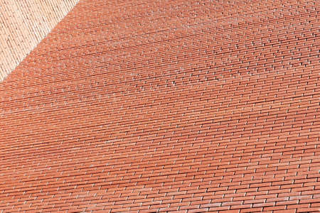 brick abstract background wall vertical look upの写真素材