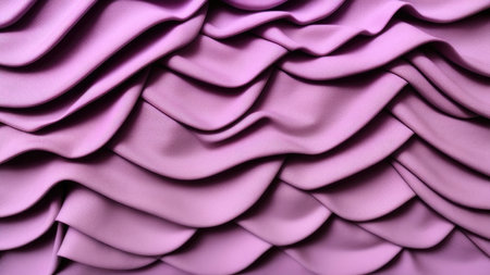Beautiful fabric folds. Texture for the backgroundの写真素材