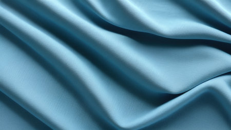 Beautiful fabric folds. Texture for the backgroundの写真素材