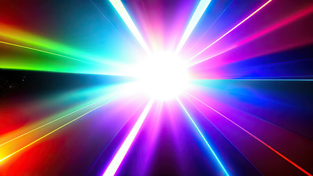 Abstract lens flare wallpaper, background, art.の素材