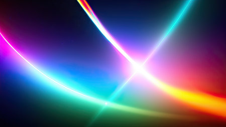 Abstract lens flare wallpaper, background, art.の素材