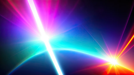 Abstract lens flare wallpaper, background, art.の素材