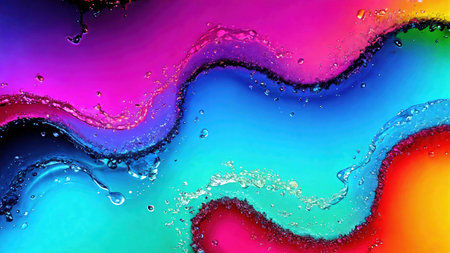 Abstract, marbling art patterns as abstract colorful backgroundの素材