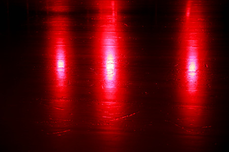 The bright lights on the iceの写真素材