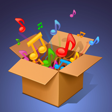 music boxのイラスト素材