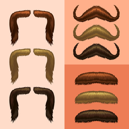 mustaches-part 2のイラスト素材