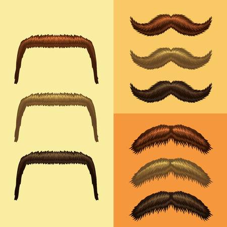 mustaches-part 4のイラスト素材