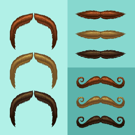 mustaches-part 5のイラスト素材