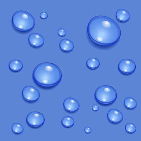 Water dropsのイラスト素材
