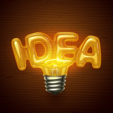 idea bulbのイラスト素材