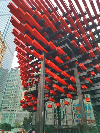 red bulidingのeditorial素材