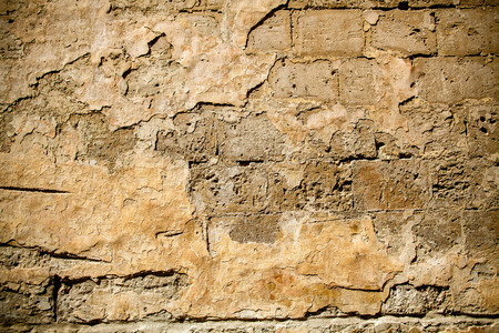 Aged street wall background, texture