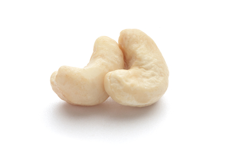 Cashew nuts isolatedの写真素材