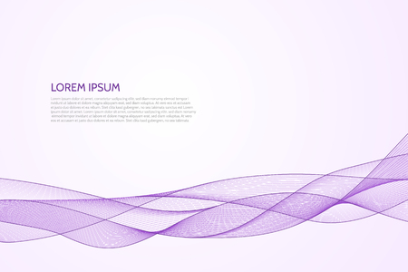Vector abstract wavy purple background.のイラスト素材
