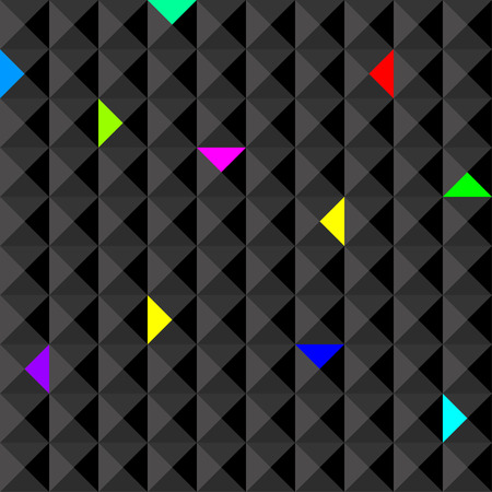 Geometrical abstract seamless patternのイラスト素材