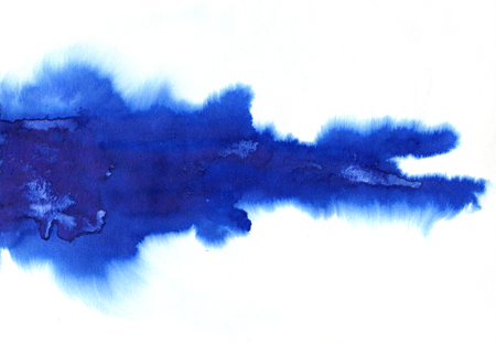 Hand painted ink texture. Abstract background.の写真素材