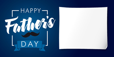 Happy Fathers Day. Happy father's day vector lettering background, you are the best dadのイラスト素材