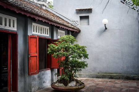 Temple Hanoi Vietnamの写真素材