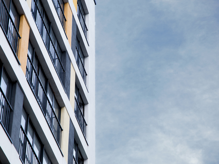 part of new Modern, Luxury Apartment Building
