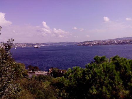 Turkey Istanbul View of Bosphorusの写真素材