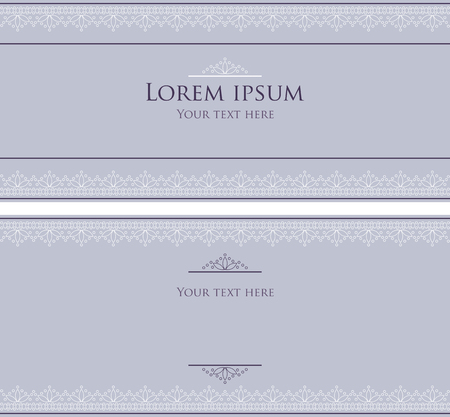 The form of the text. Invitation, card. Vintage style in soft pastel colors.のイラスト素材